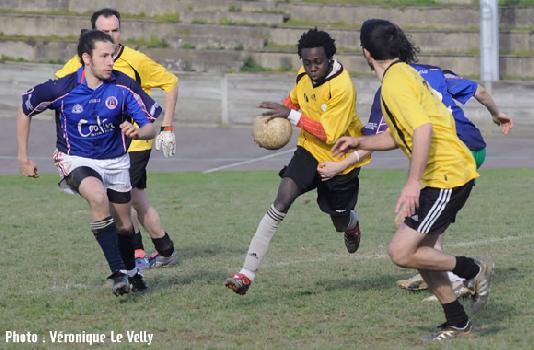 Match Nantes-Paris lors du tournoi de Rennes le samedi 29 mars 2008.