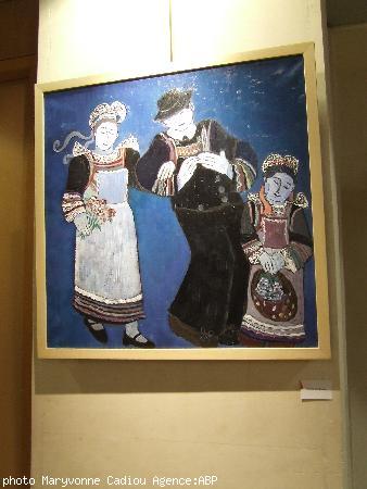 Patrice Cudennec. Mariés en costume de Pont-Aven. Patrice Cudennec. Mariés en costume de Pont-Aven.