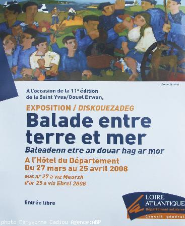 L\'affiche avec la reproduction d\'un tableau de René Quéré. L\'affiche avec la reproduction d\'un tableau de René Quéré.