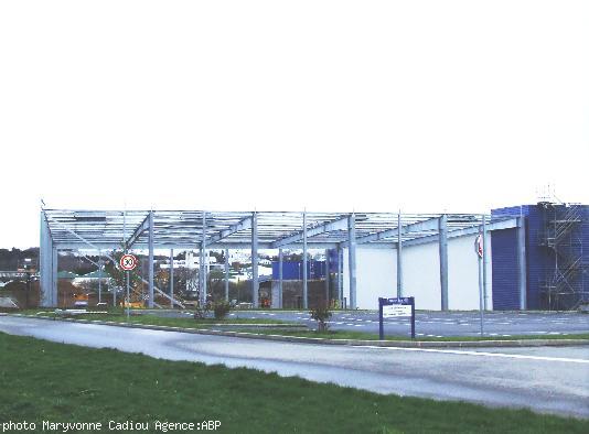 Agrandissement de l'usine en cours (photos dimanche 30 mars 2008). Agrandissement de l'usine en cours (photos dimanche 30 mars 2008).