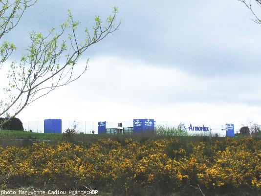 La nouvelle usine Armor lux à Kerjaouen près Quimper. La nouvelle usine Armor lux à Kerjaouen près Quimper.