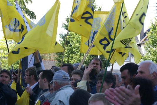7000 personnes à la manifestation de vendredi à Carhaix et une forte présence de l\'UDB.