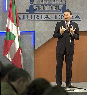 Juan Jose Ibarretxe Basque President