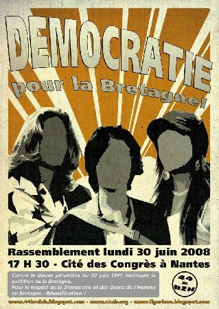 Affiche du rassemblement du 30 juin.