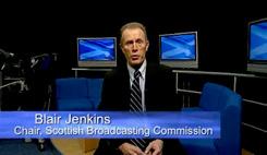 Blair Jenkins Head of the Scottish Broadcasting Commission