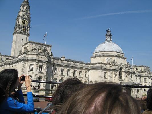 Le parlement de Cardiff.