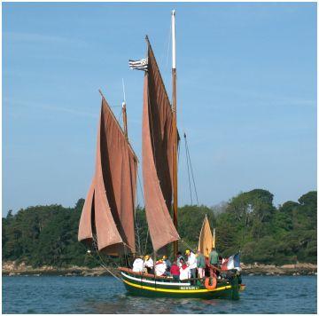 La <i>Belle de Vilaine</i>. Photo de www.belledevilaine.fr . La <i>Belle de Vilaine</i>. Photo de www.belledevilaine.fr .