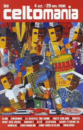Celtomania. Affiche <b>2008</b> par Désiré Rasolofoson.