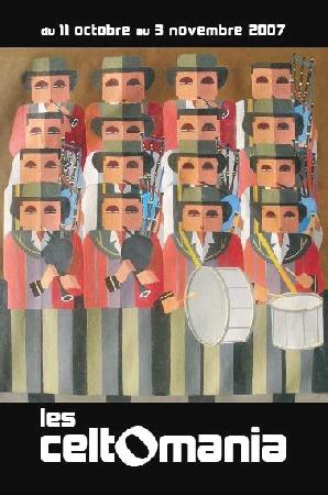 Affiche <i>Celtomania</i> <b>2007</b> par Désiré Rasolofoson.
