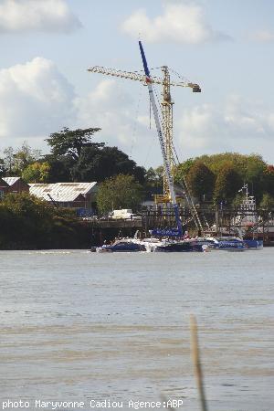 Le Trimaran 60 pieds. Le Trimaran 60 pieds.