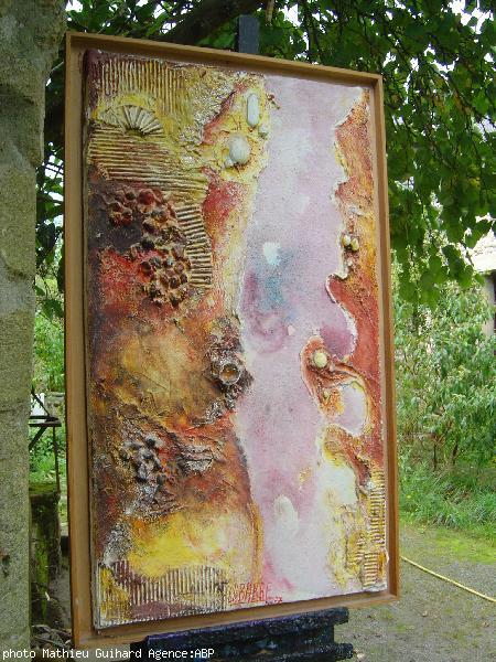 \"La rivière brûlée\" (1977) inspiré de la peinture tactiliste. Idées de Loire de catastrophe et de retour à la nature. \"La rivière brûlée\" (1977) inspiré de la peinture tactiliste. Idées de Loire de catastrophe et de retour à la nature.