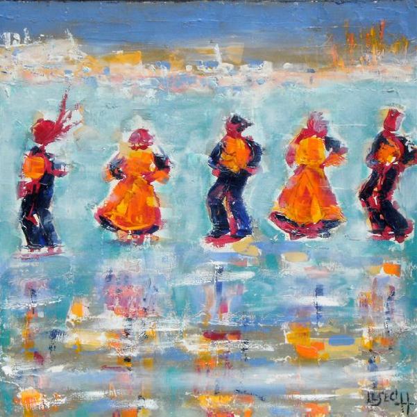 <i>Breizh Pride</i>. Huile d\'Armel Le Sec\'h.