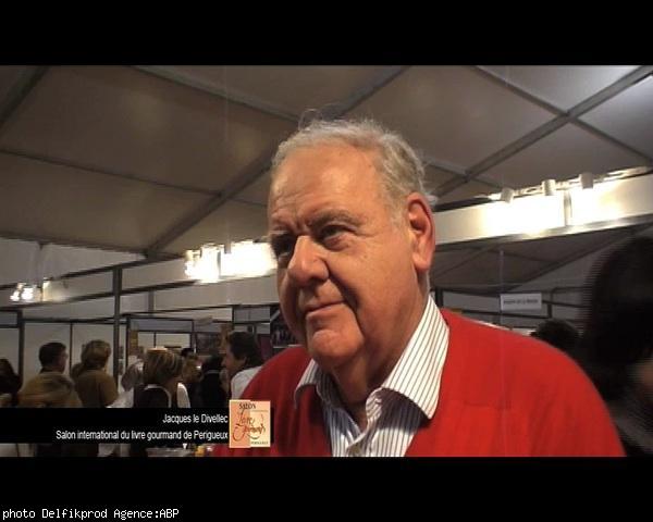 Interview de Mr Jacques Le Divellec au Salon du livre gourmand de Périgueux