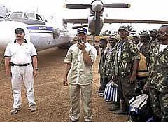 Victor Bout (left) the so called \'Merchant of Death\' may have links to the Isle of Man