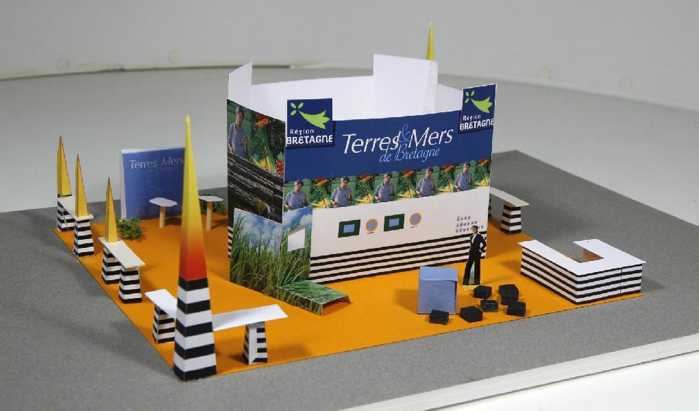 Terres & Mers de Bretagne. Salon International de l\'Agriculture. Paris Porte de Versailles