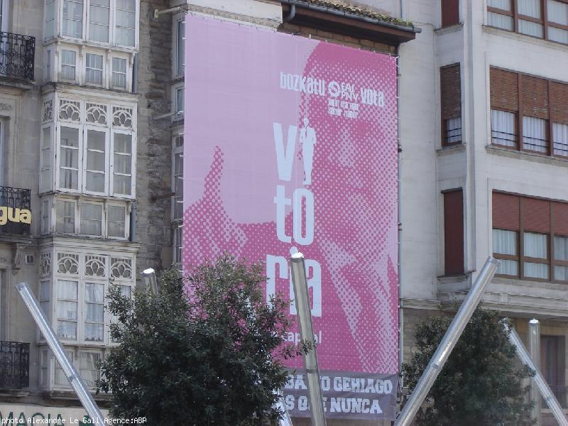 Affiche de campagne d\'EAJ-PNV.