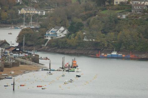 Fowey Kernow/Cornwall where some of the chemical kits were found washed up on beaches.