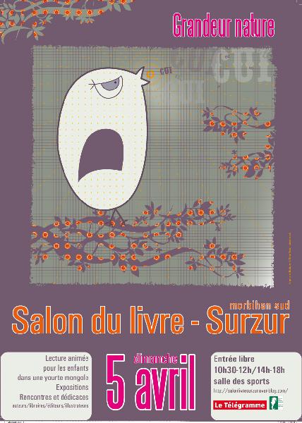 Affiche du 8ème Salon du Livre de Surzur