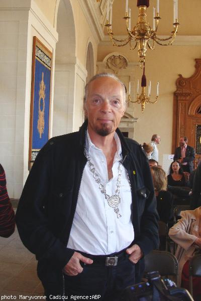 Alan Stivell en septembre 2008 à la Cérémonie de l\'Hermine à Rennes.