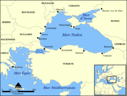 Carte de la Mer Noire