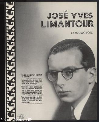 Le Chef d'orchestre José Yves Limantour.