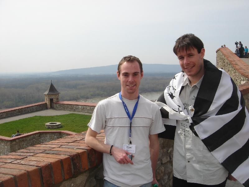 Rémi et Gwenole représentants des Jeunes Bretons