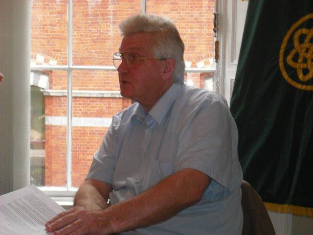 Bernard Moffatt (above) member of Isle of Man Branch of the Celtic League which called the Manx governments drug and alcohol strategy as an `abject failure\' (photo: Celtic League)