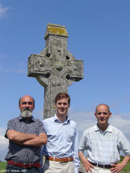 Padrig Montauzier Frederig ar Bouder et Laurent Jutel
