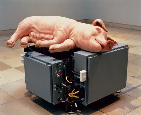 L\'une des oeuvres d\'art de l\'exposition de Dinard