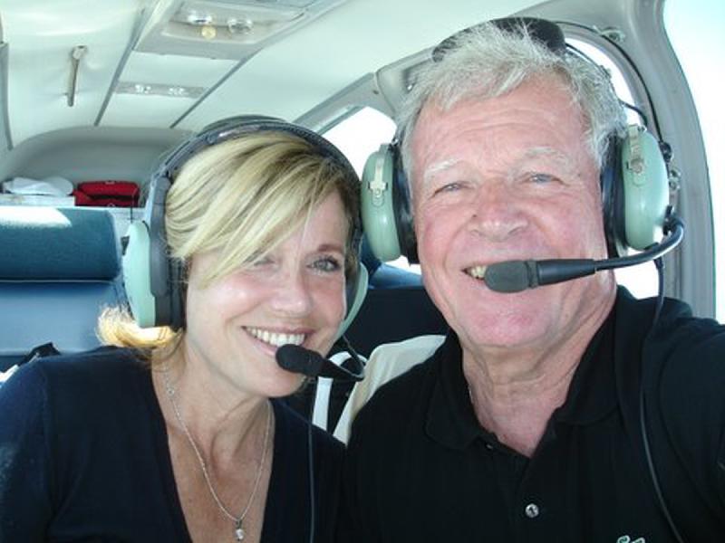 L\'astronaute Jean-Loup Chrétien et Catherine Alric