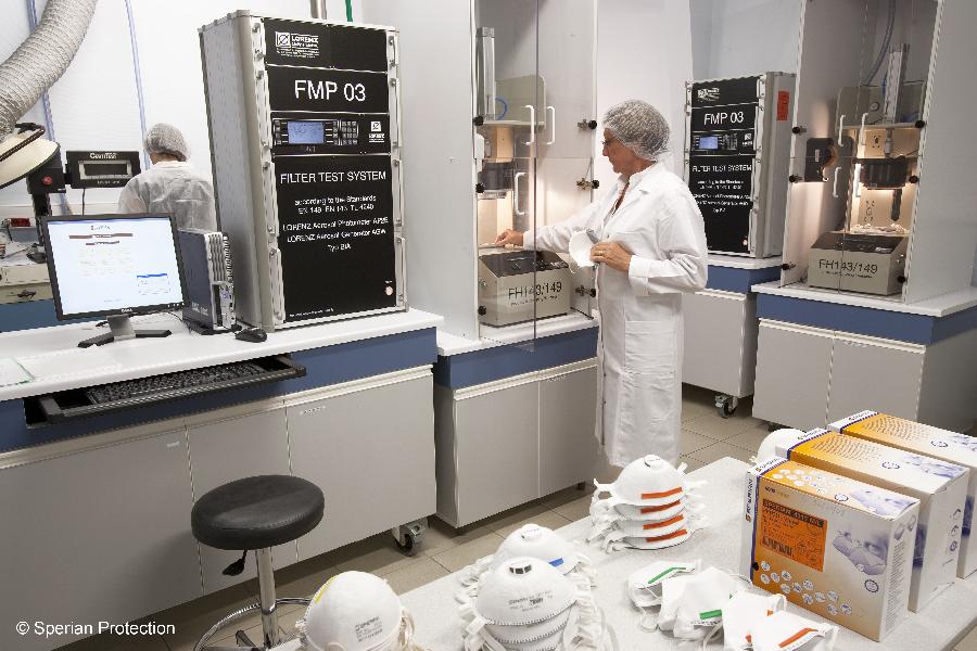 Les masques respiratoires à l\'épreuve du laboratoire à Plaintel