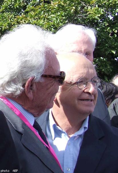 Erik Orsenna lors de l\'ouverture officielle de la <i>Breizh Touch</i> à Paris en septembre 2007.