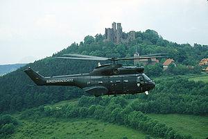 A puma helicopter (above) liked the one that crashed two years ago (photo: wikipedia).