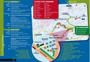 Plan des animations de la Fête de la Saint-Vincent 2010 et de la Fête de la Coquille Saint-Jacques des Côtes d\'Armor à Montmartre.