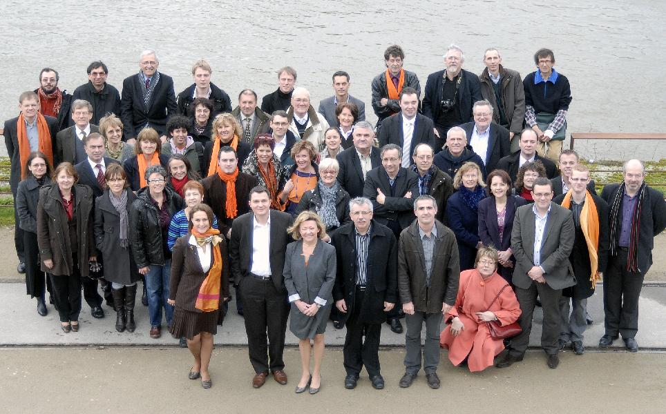 La liste des candidats du Mouvement Démocrate.