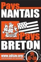 Autocollant Pays Nantais Pays Breton.