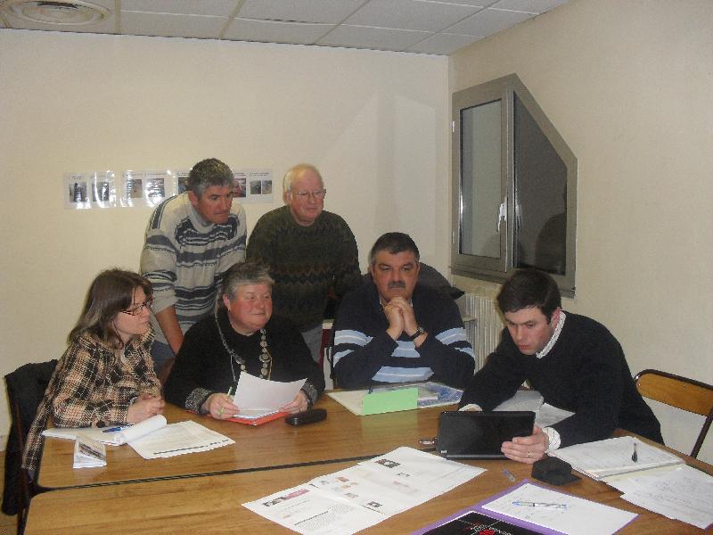 Une partie des responsables de la commission Fête de la musique à Molac.