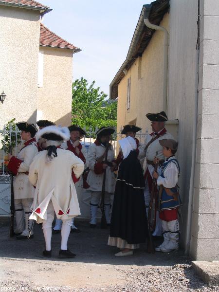 Une compagnie sortie directement du XVIIIe.