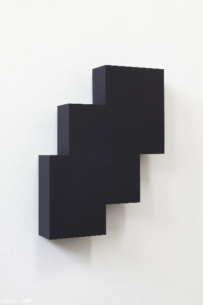 François Perrodin \"72.3\" acrylique sur bois.