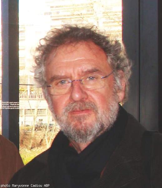 Gilles Servat à Nantes le 12 février 2009 en témoin au procès des \"barbouilleurs\".