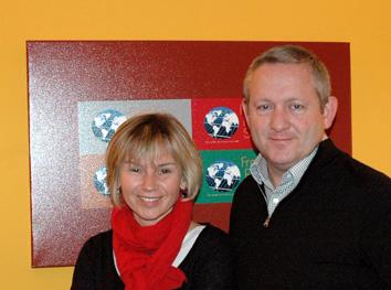 Nathalie et Franck Chevrel dirigent France Panneaux Solaires dont 
le siège est installé à Vannes.