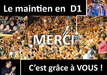 L\'OC Cesson Handball a bénéficié toute la saison du soutien indéfectible de ses supporters.