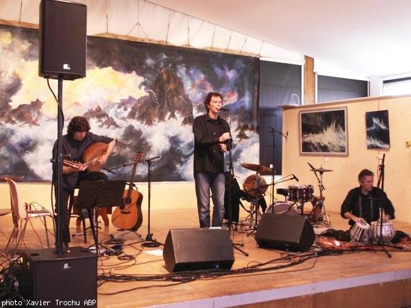 Le concert de Cordemais. Dans le cadre de l\'exposition de Serge Doceul. Festival Celtomania 2008.