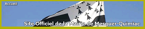 Bandeau du site officiel de la mairie de Mesquer-Quimiac.