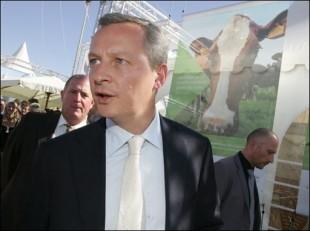 Bruno Lemaire ministre de l\'agriculture et de la pêche