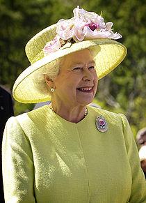 English Queen Elizabeth II
