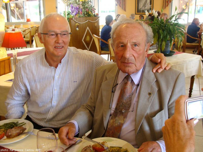 Louis-Paul Heussaff et son ami Henri Lécuyer. Louis-Paul Heussaff et son ami Henri Lécuyer.