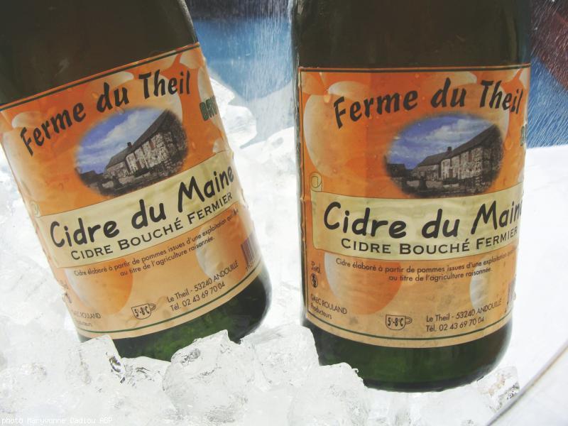 Le cidre du Theil à Andouillé en Mayenne. Le cidre du Theil à Andouillé en Mayenne.