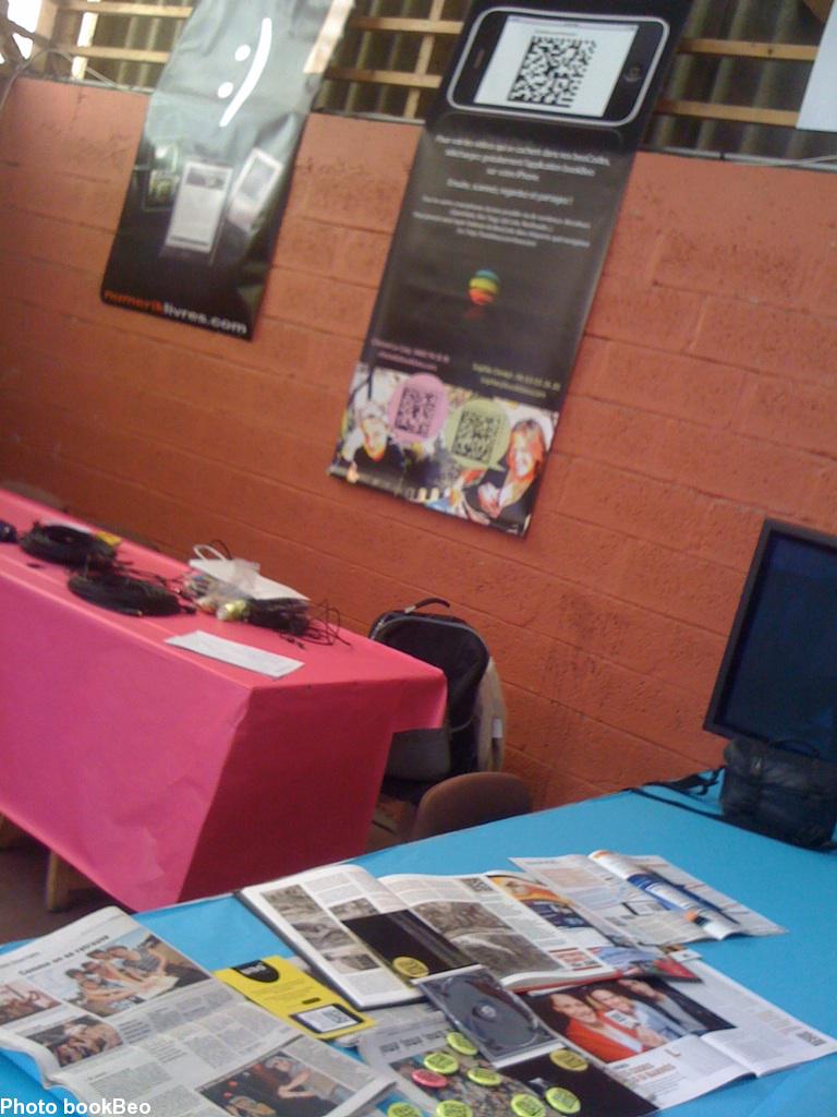 Le stand de bookBeo sur le salon