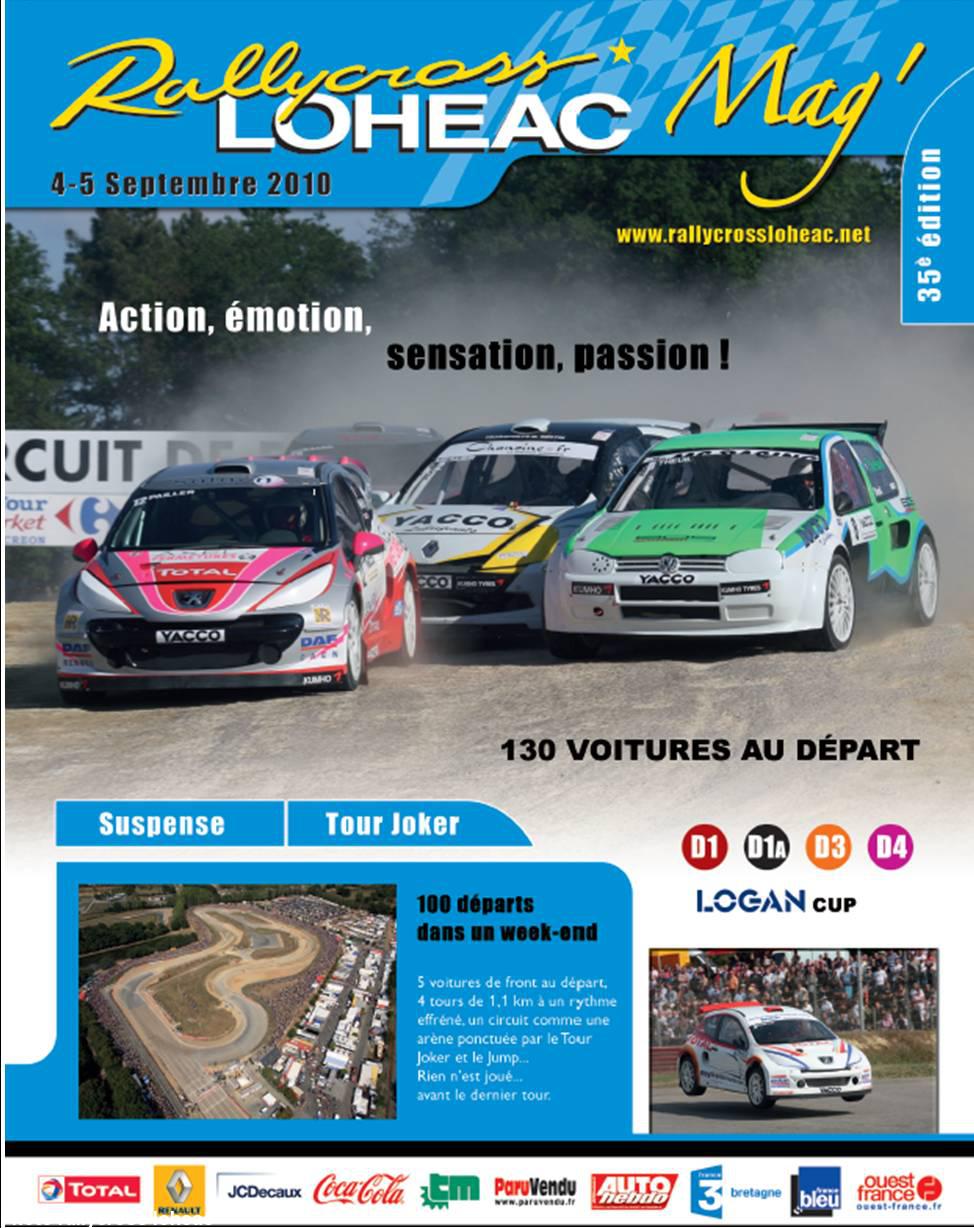 35e rallycross ce week-end à Lohéac.